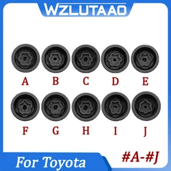 1Pcs #A - #J Car Tire Anti-Theft Screw Removal Tool Socket Wrench Disassembly Tool Key Sleeve For TOYOTA Repair Kit