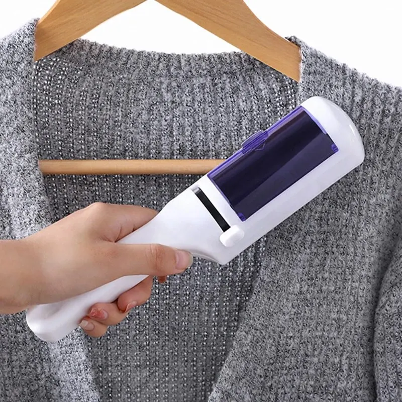 Clothes Lint Remover Electrostatic Brush Portable Coat Sweater Dry Cleaning Lint Removal Brush Pet Sticky Lint Remover