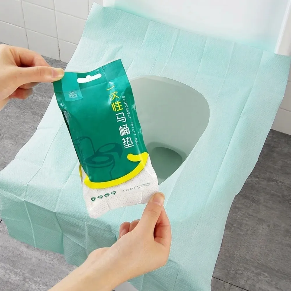 Pack Toilet Seat Covers Disposable,Large Waterproof Potty Covers,Ideal Travel Toilet Covers for Travel&Public Restroom