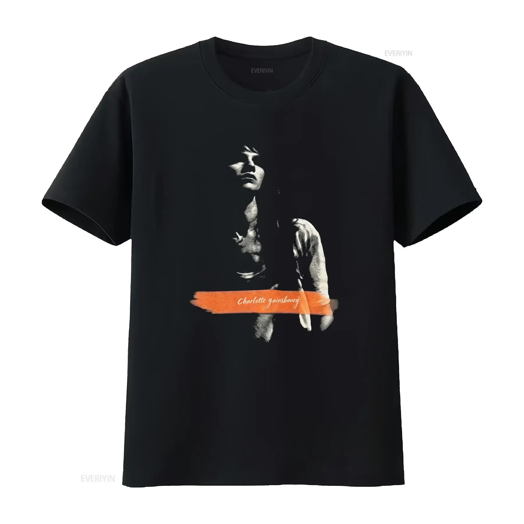 Charlotte Gainsbourg T Shirt Large Tour Concert Indie Band Feist PJ Harvey Y2K vintage Washed Casual Stylish streetwear