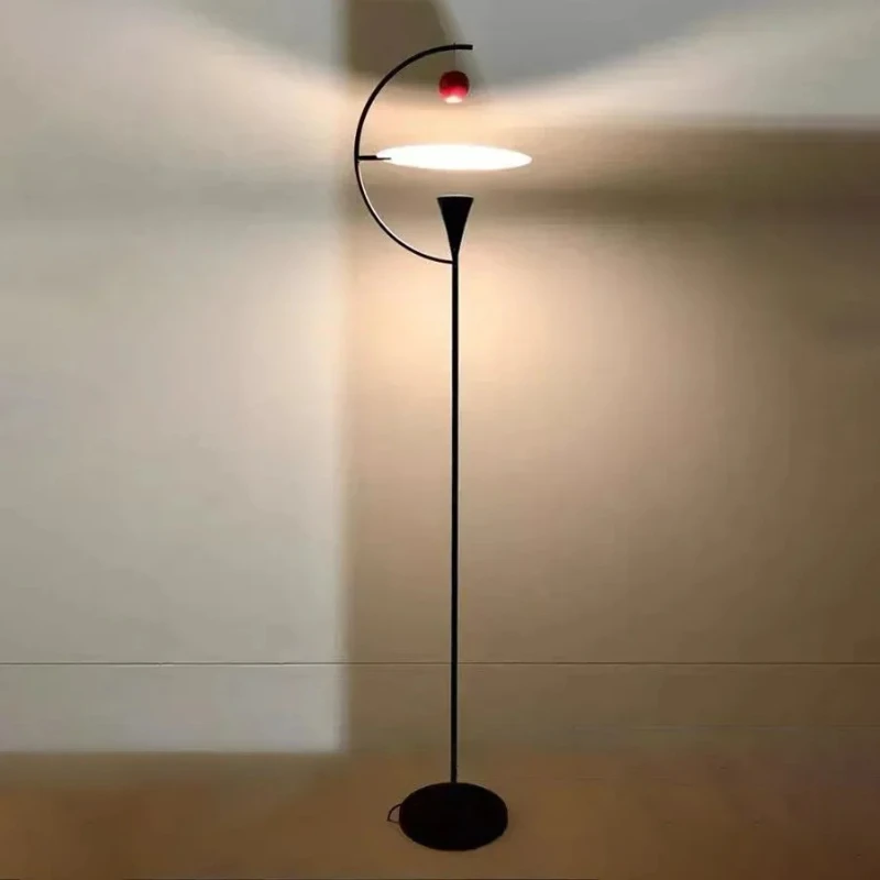 

Modern Italian Design Creative Physics Floor Lamp Room Decor Sofa Next To The Home Decoration Vertical Lights Art Simple LED