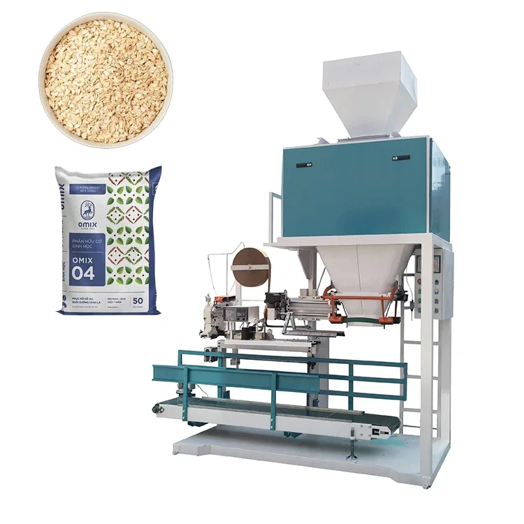 Automatic Quantitative Packing Scale Granule Packing Machine 20-50kg Grain Weighing and Filling Machine Factory Customized