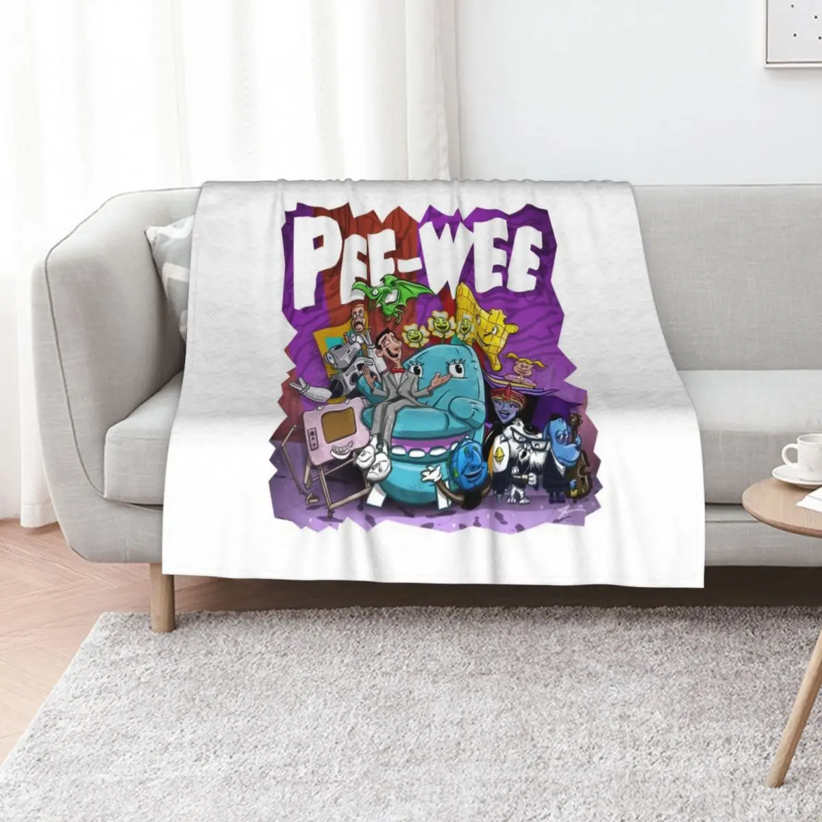 Pee Wee Throw Blanket halloween Fashion Sofas warm winter Bed covers Beautifuls Cute Blankets