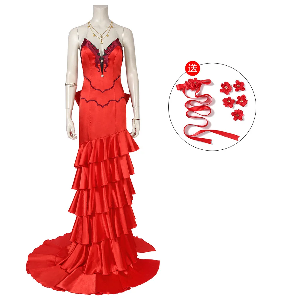 

Final Fantasy VII: Remake Cosplay Iris Gaineburgh Costume Iris Dress