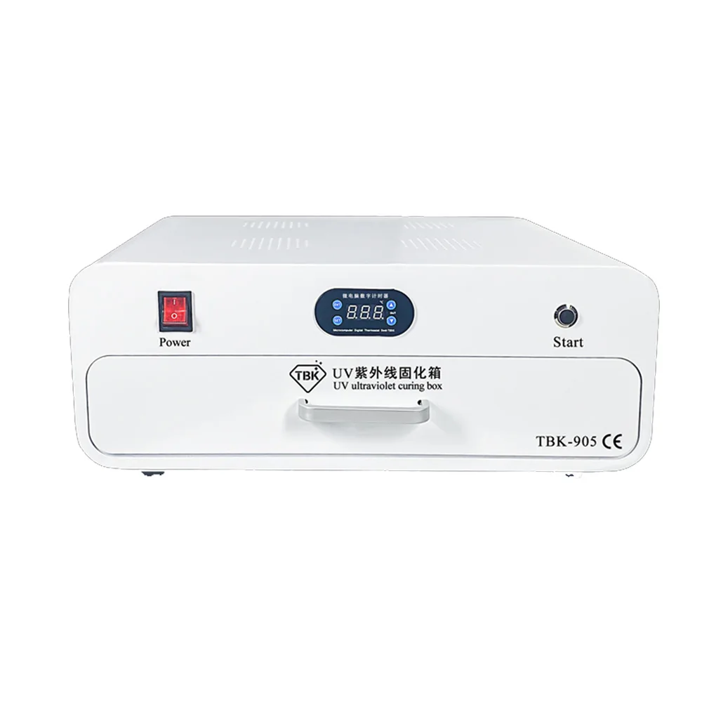 UV Curing Light Box for 3D Resin Printer LY TBK 905 LCD SLA DLP 80 Pcs 200W 110V 220V LED Lights New 110V 220V Common Use