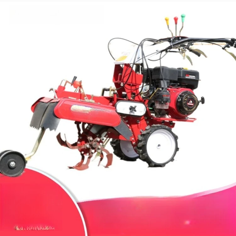 

Ginger and green onion trenching machine Diesel power multi-functional pastoral management machine Self-propelled agricultural
