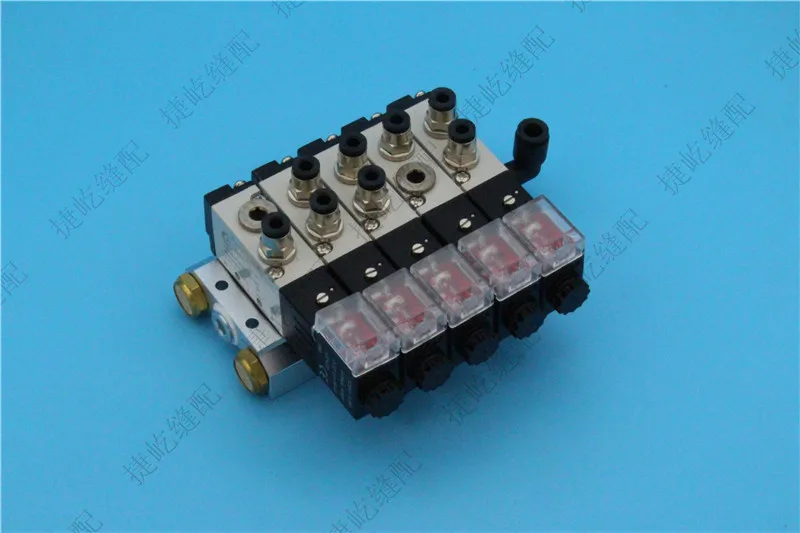 Zoje ZJ-AM-5770AH-900 مجموعة الملف اللولبي لآلة القالب الأوتوماتيكية خمس مجموعات من صمامات الملف اللولبي