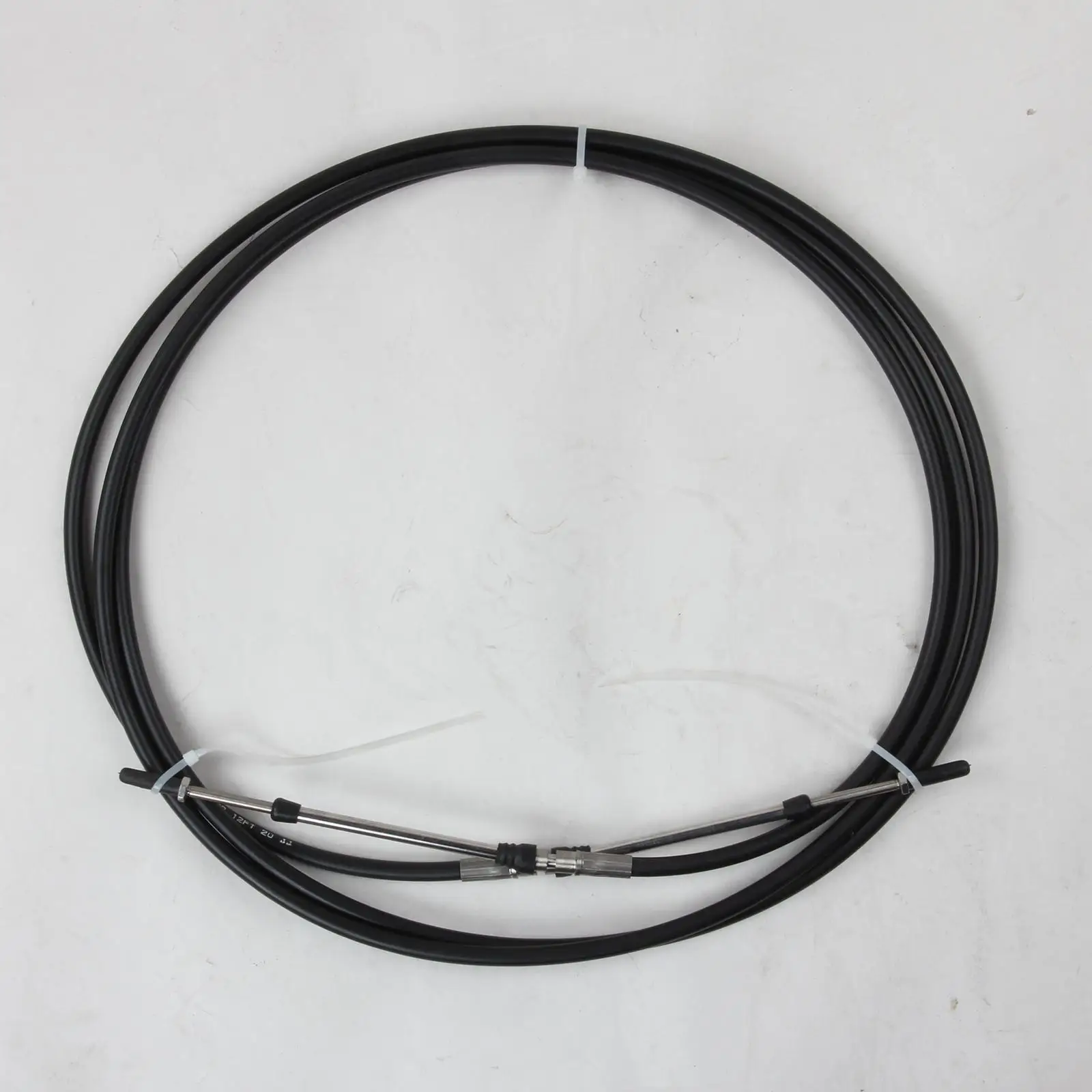 Stainless Steel Boat Throttle Control Cable Smooth Shift Lever for Suzuki Outboard Engine Screw Compatible
