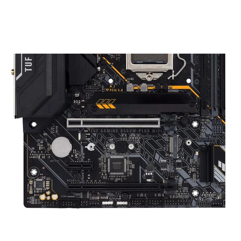 TUF GAMING B560M-PLUS WIFI 마더보드 LGA 1200 DDR4 128GB M-ATX, 인텔 B560 데스크탑 메인보드 M.2 SATA III USB3.0 용