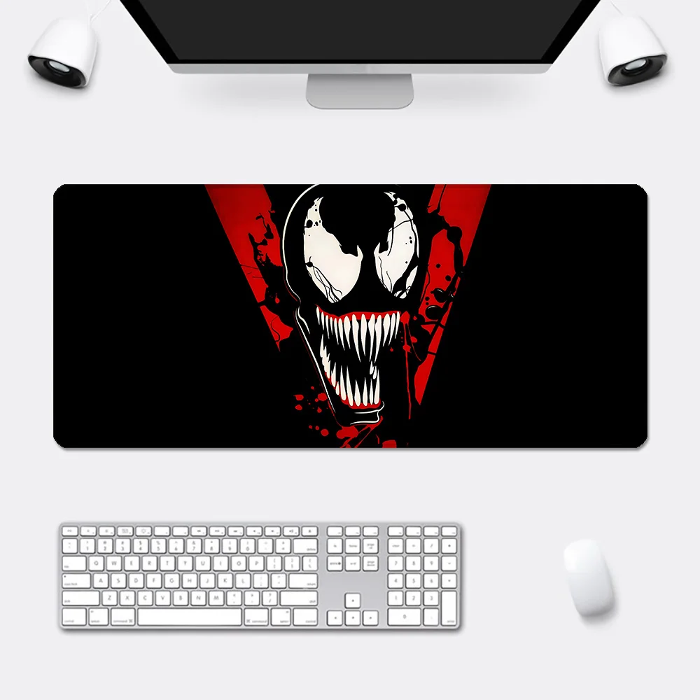 Cool Marvels Venom Colorful Mousepad HD Printing Computer Gamers Locking Edge Non-slip Mouse Pad XXL90x40cm Keyboard PC Desk Pad
