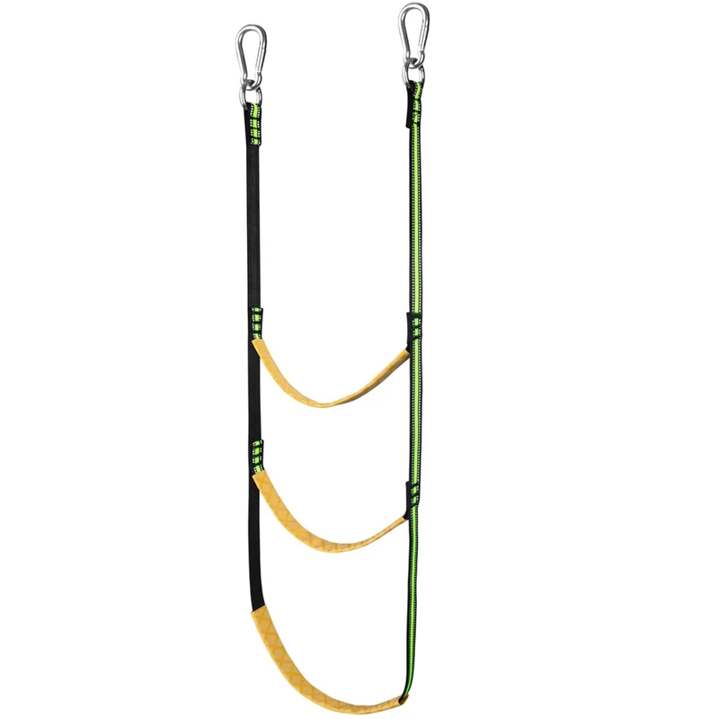 휴대용 접이식 행잉 보트 사다리, 무게추 로프 사다리, 보트 부품 액세서리, 3 단계