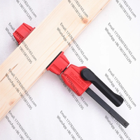 20MM Hole Woodworking Desktop Fixture Adjustable Frame Fixed Workbench Auxiliary Clamping Tool F Clamps Quick Release Clip