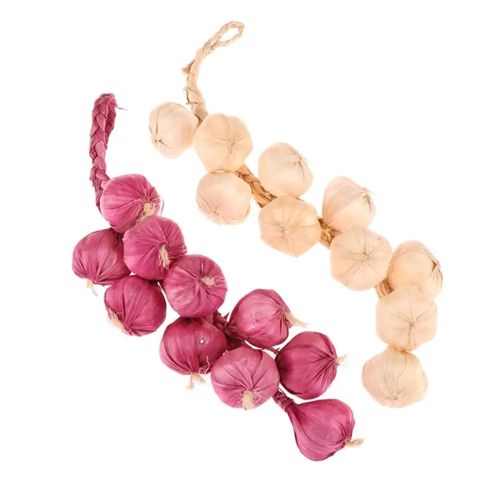 1Bunch Colorful Simulation Foam Vegetables Hanging Fake Corn Hanging Artificial String Home Decor Kitchen Decoration