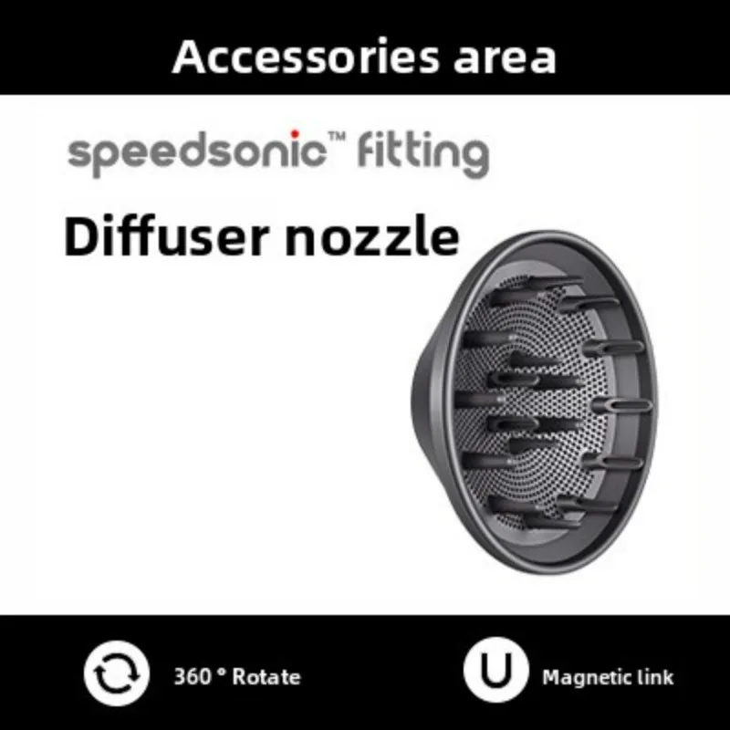 Tool Accessories for Dyson Bladeless Hair Dryer Nozzle Accessories Diffusion Nozzle New HD15 Feiqiao Style Curly Hair Nozzle