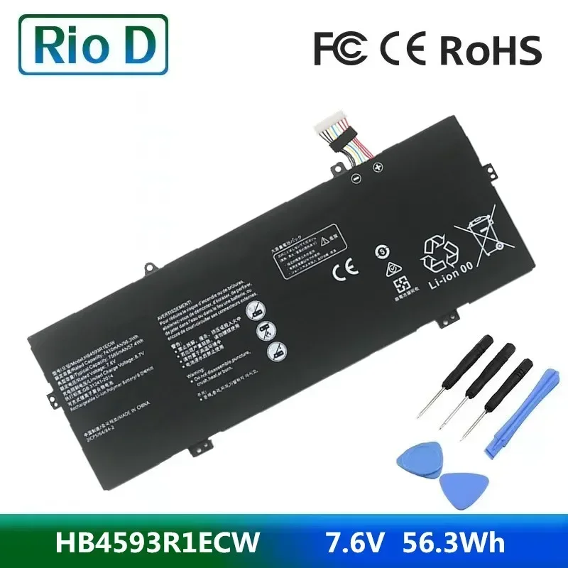 

HB4593R1ECW Аккумулятор для Huawei Matebook 14 "X Pro KPL-W00 KLV-W29C WFH9L WX9 MACH-W29C W19C W29B "GRADE A" KLVL-WFE9 KLVC-WAH9L