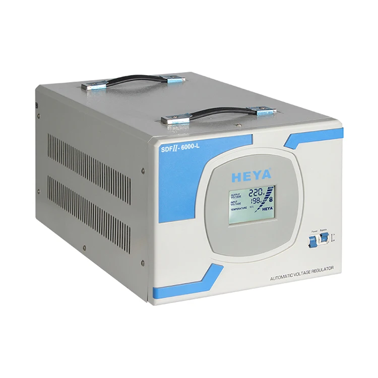 Servo 6KVA 5000W AVR Copper Coil 220V AC Single Phase 5KW Automatic Voltage Regulators Stabilizers AVR