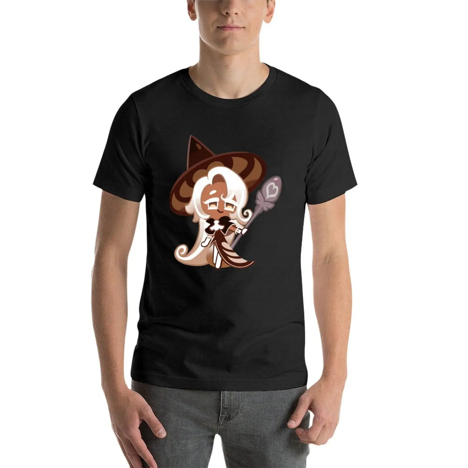 Latte Cookie (Cookie Run Kingdom) T-Shirt summer clothes vintage clothes oversized t shirts for men pack image 4
