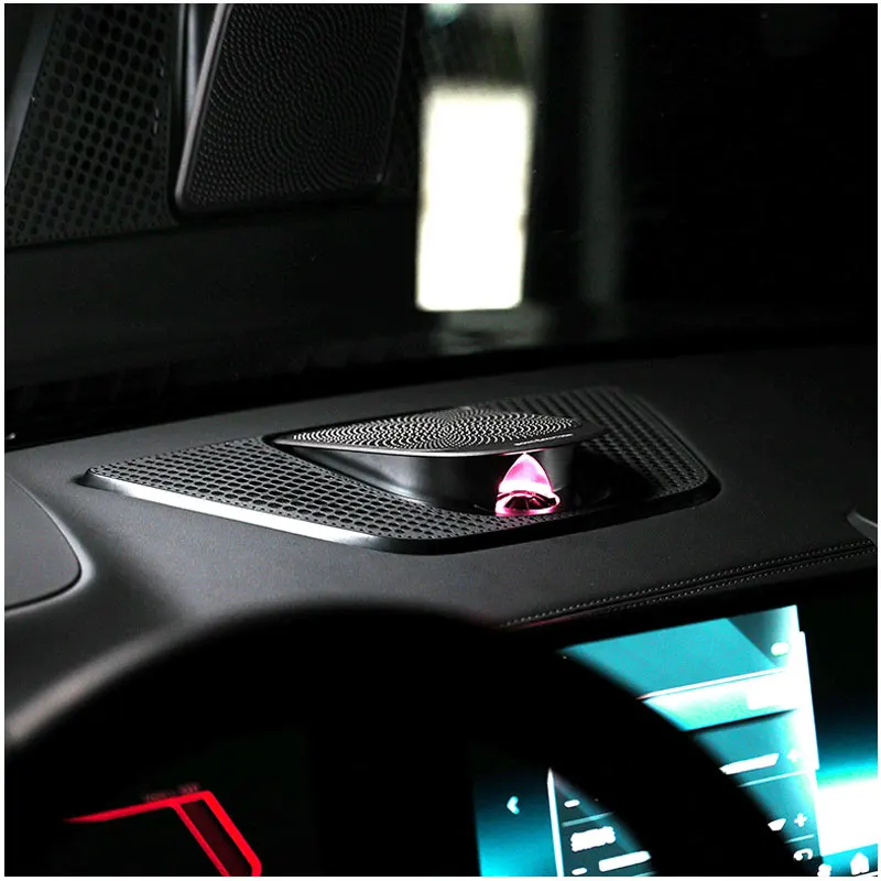 سيارة الإضاءة المحيطة لسيارات BMW X5 X6 X7 G05 G06 G07 مكبر الصوت الأوسط مزامنة ضوء السيارة الأصلي