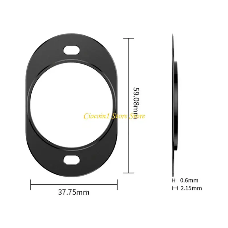 A3PC OpenWork Aluminum Ligy Camera Lens Protector Case Antiscratch Choffoop Projeto à prova choque