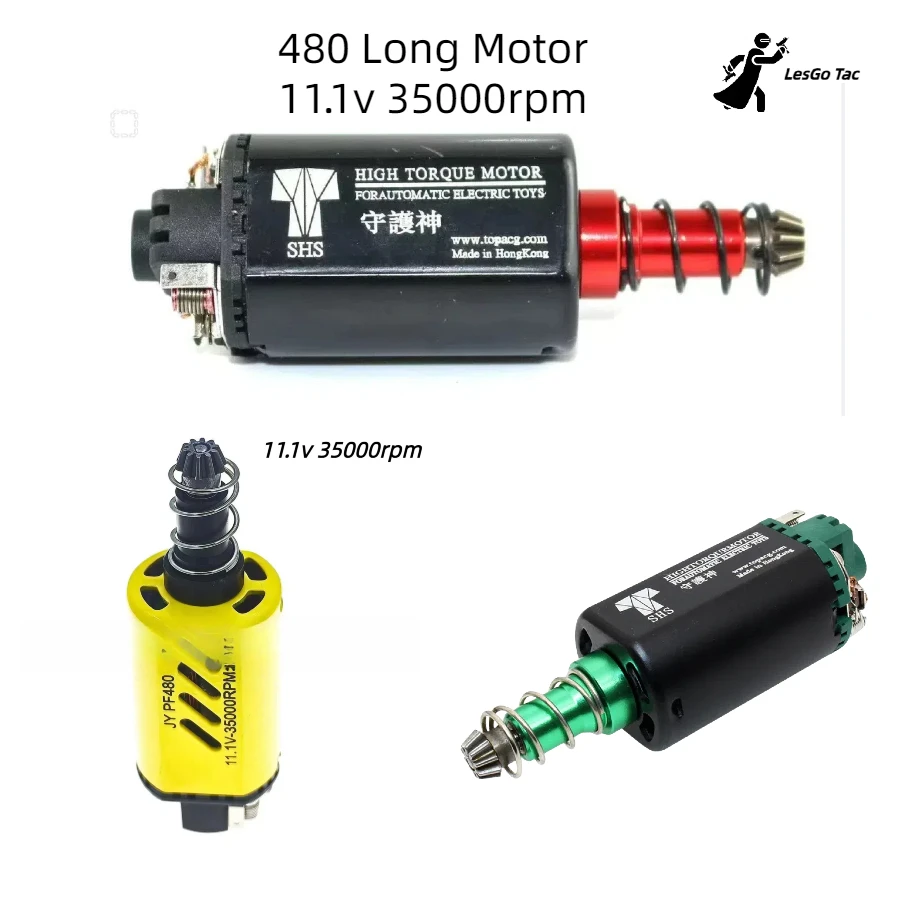 New 35000rpm High AEG Motor High Torqub Motor 11.1V 35000 Speed Motor long Axle Airsoft M16M4 jingji Sijun jiqu Jm AEG Motor