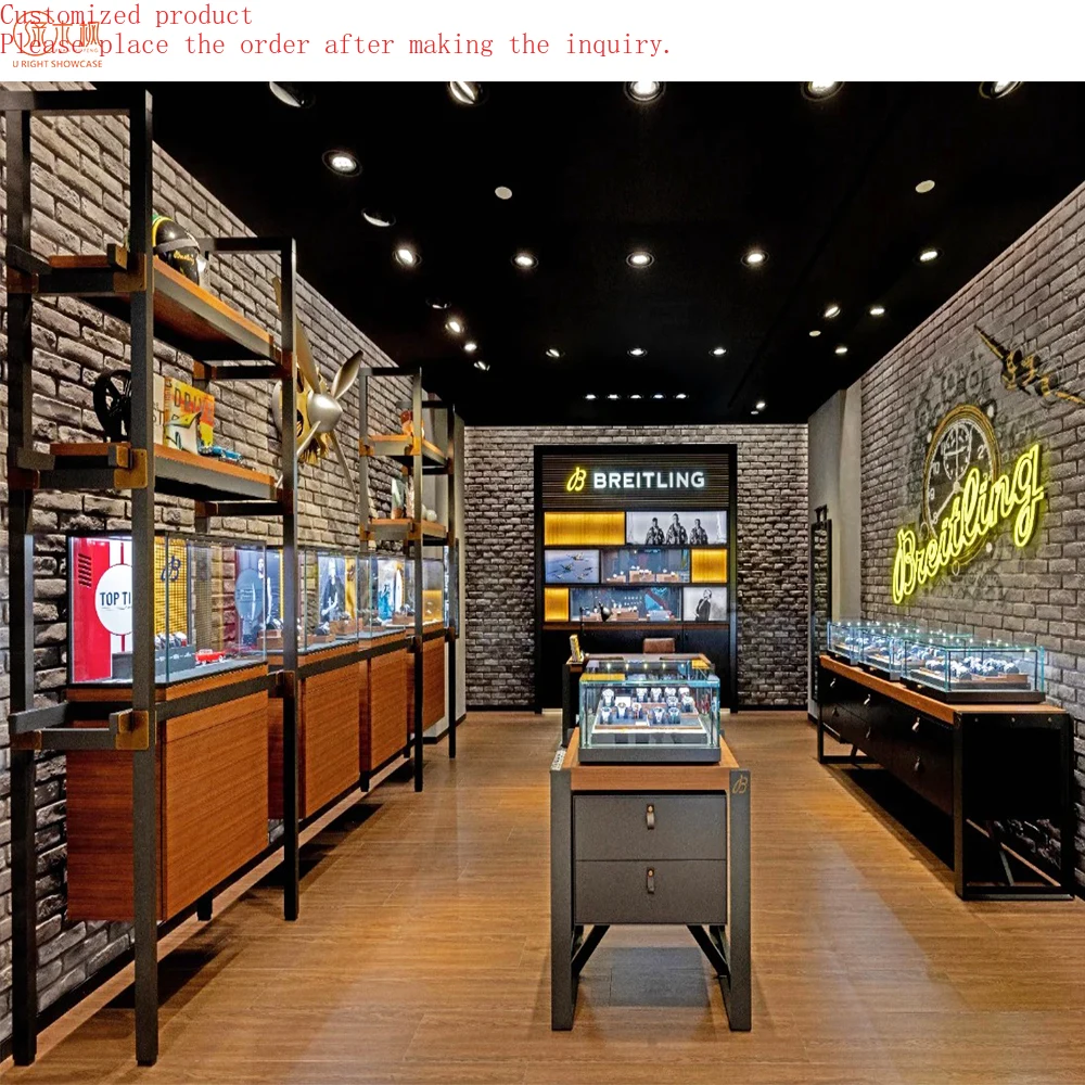 

Custom Glass Display Cabinet Best Watch Display Case Design Decoration Jewelry Showcase Supplier