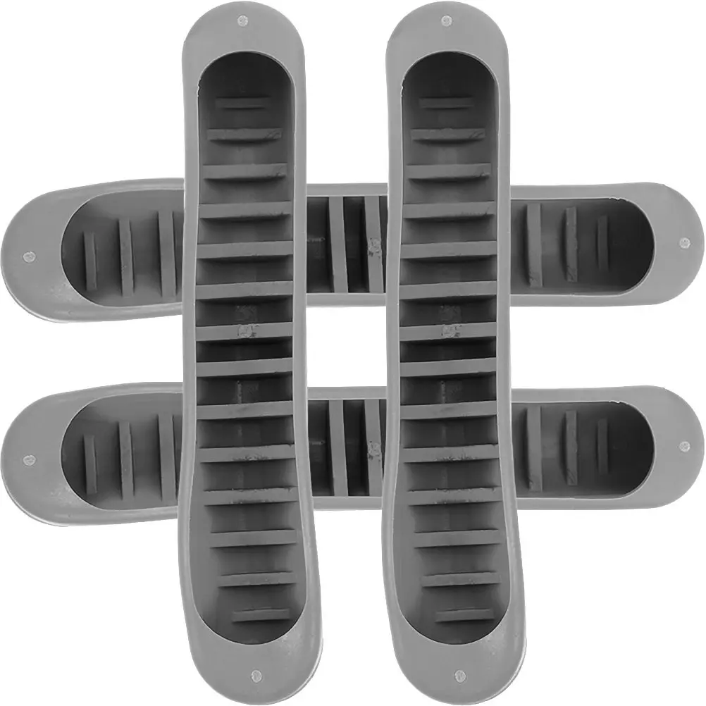 

4pcs Replacement Crutch Pads Underarm Cushion For Aluminum Crutches Non-Slip Tpr Handle Grip Durable Walking Aid Support Health