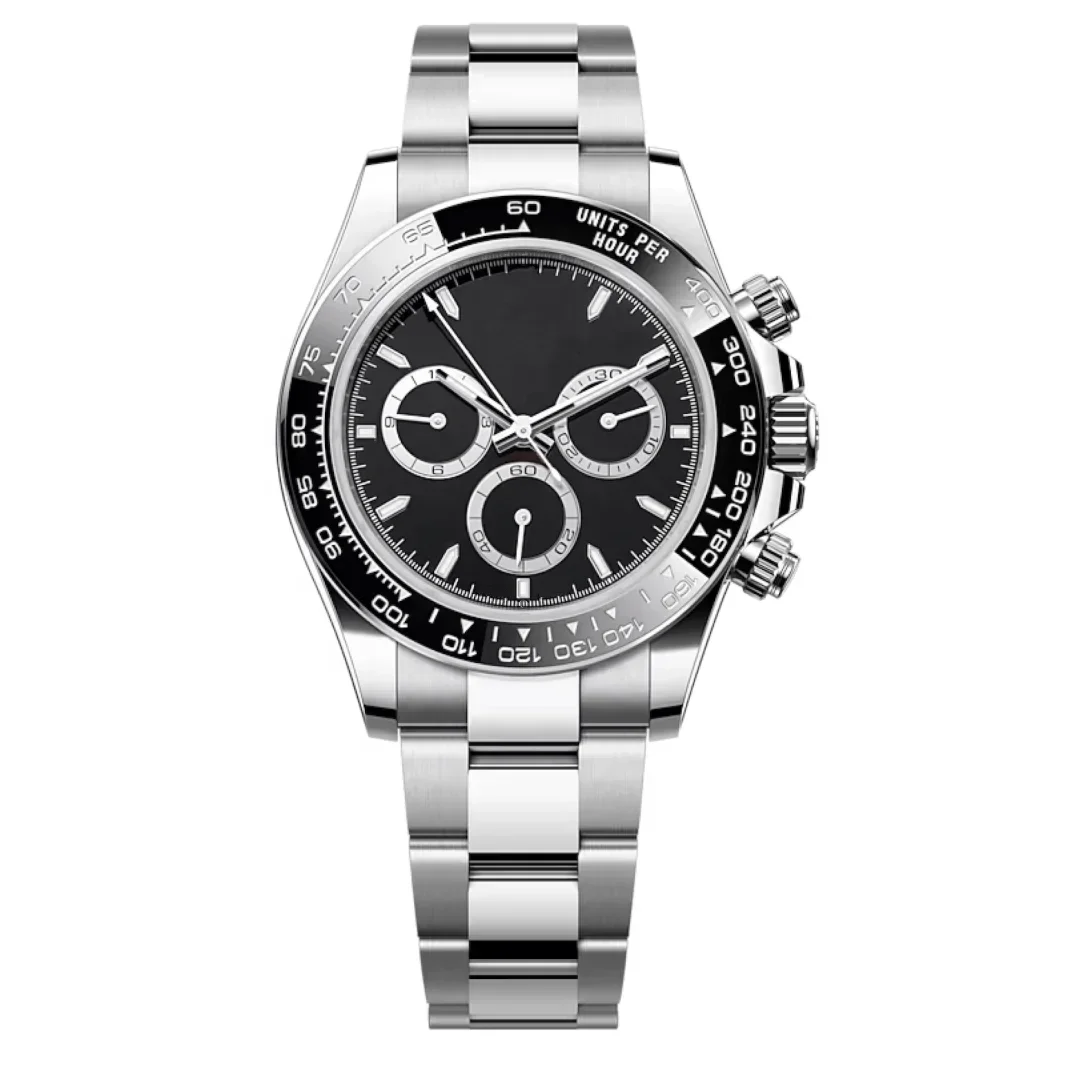 2024 New Super Quality Diving 5A Watch 40mm Clean Factory 904 Steel ETA 4131 Movement Thickness 12.3mm 126500 Luxury Panda Watch