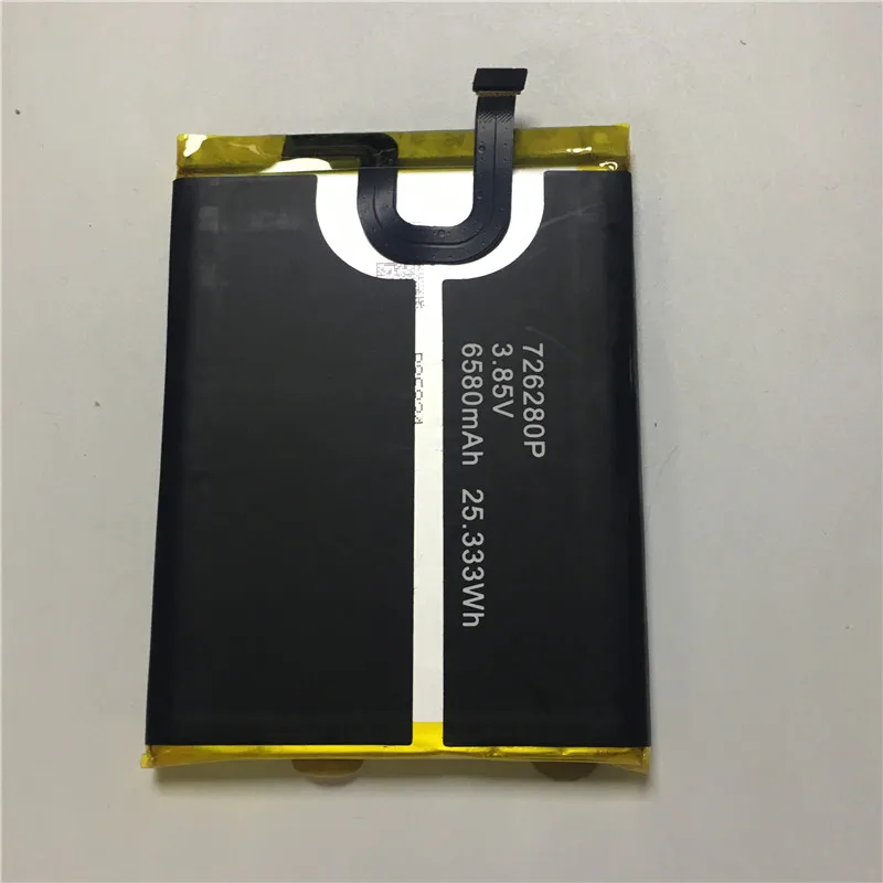 Новая дата выпуска аккумулятора Blackview BV6800 pro емкостью 6580 мАч. Тестирование производится перед отправкой для аккумулятора Blackview 726280P.