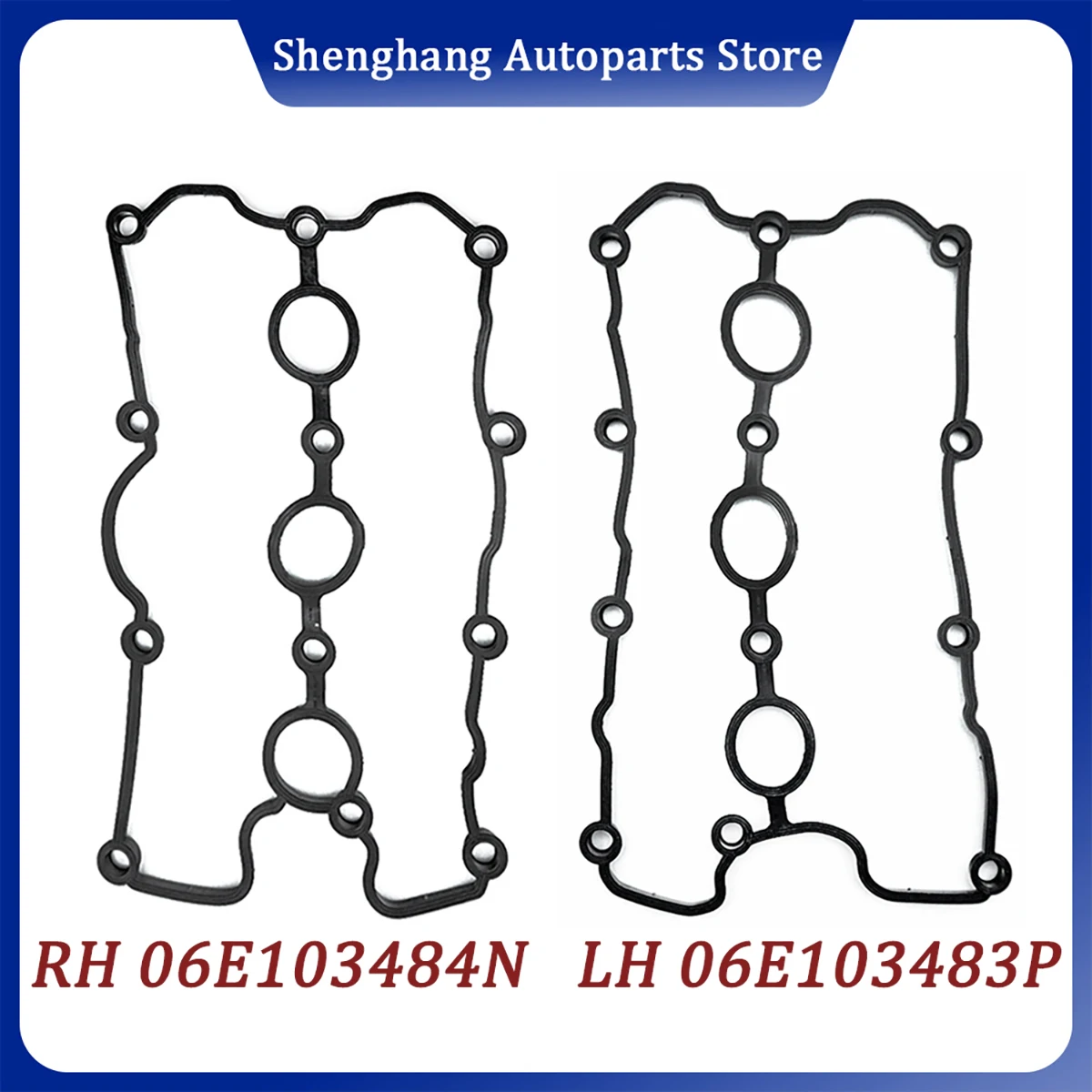 06E 103484 N 06E 103483 P Prawa Lewa Uszczelka Pokrywy Zaworów Silnika 06E 103 484 P 06E 103 483 Q Do Audi A4 A5 A6 S4 S5 Q5 Q7 3.0L 3.2L
