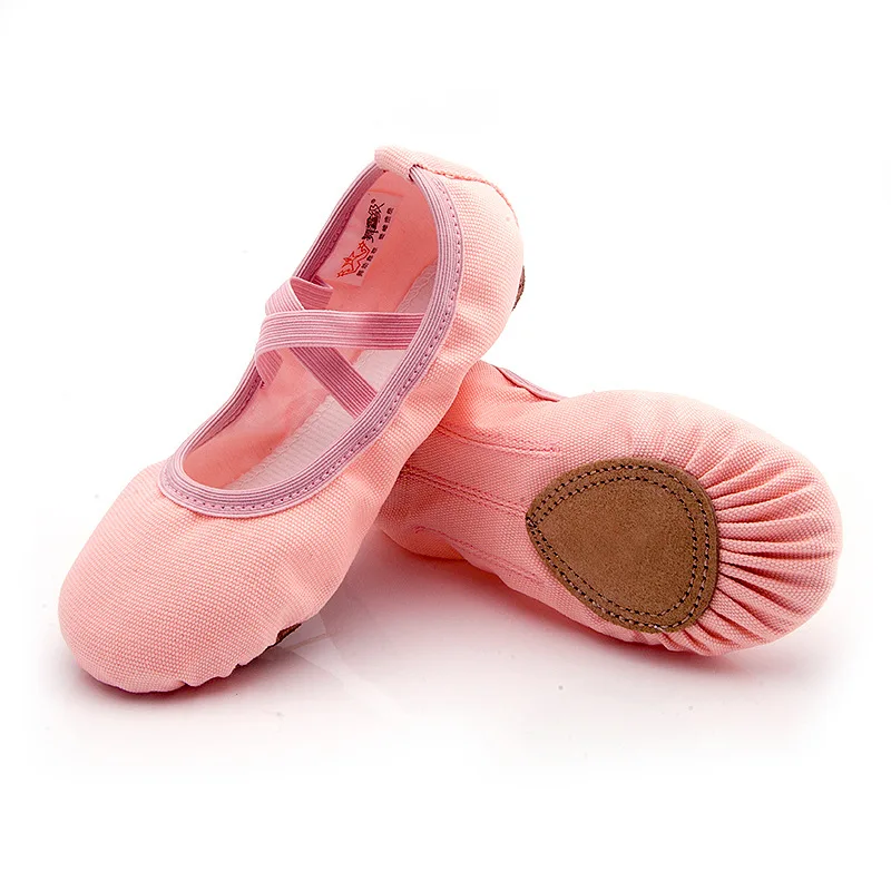 Zapatos de baile para niños sin cordones, Niñas con suelas suaves, baile y niñas que practican artes marciales. Yoga y ba chinos