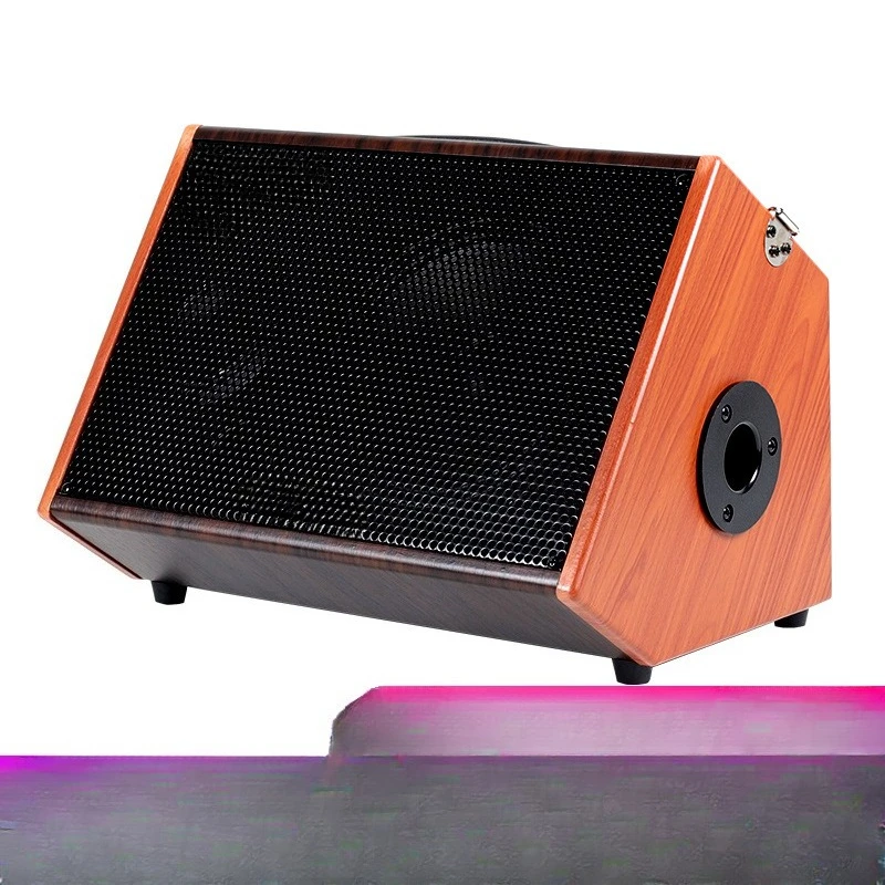 Charging bluetooth acoustic guitar speaker, folk singing audio instrument speaker