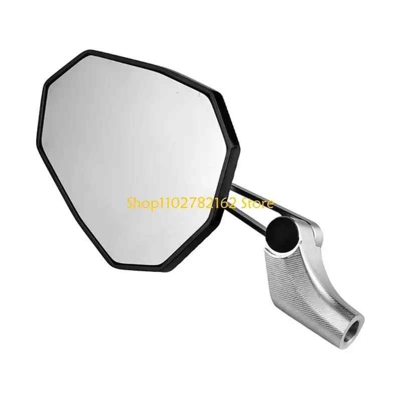 

547B Easy Install Vibration Resistant Rear View Mirror With Wide View Motorcycle Accessory Handlebar Side Mirror
