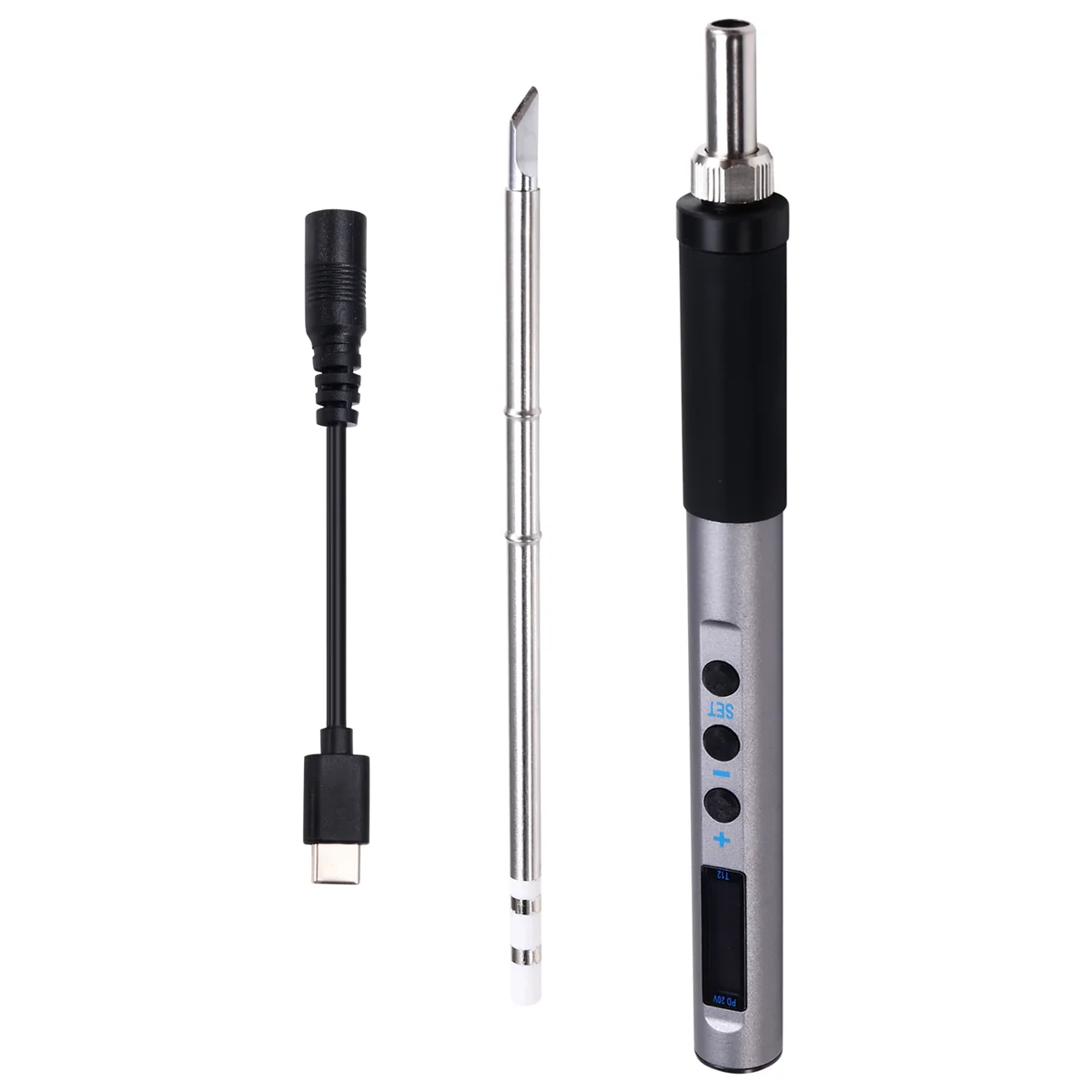 

HHTL 65W CNC Metal Body Temperature Adjustable Solder Welding Station Fast Heating Portable Soldering Iron