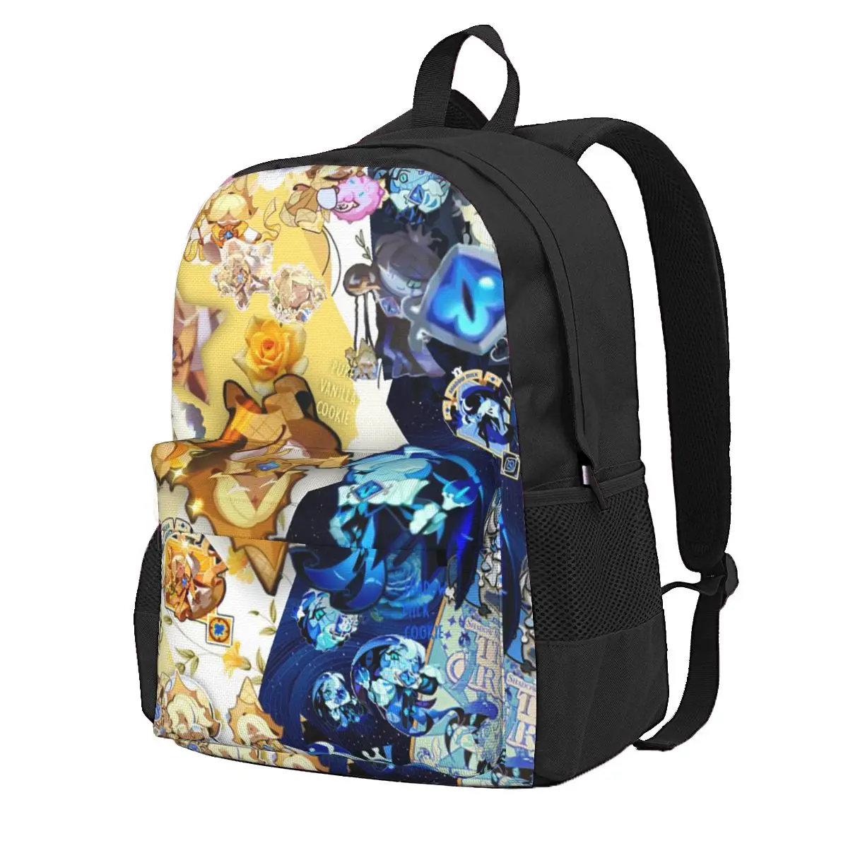 Shadow Milk Cookie Run Kingdom Cute Cartoon AnimeStudent Backpack School Bagfor Men Women Fashion Bookbag Shoulder Bags