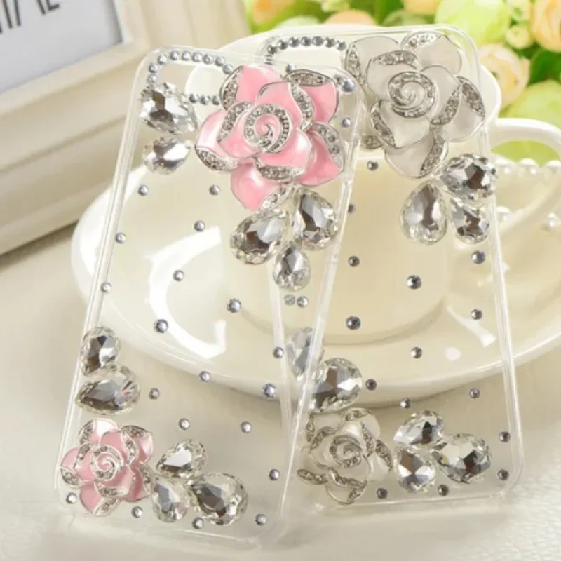 Luxury Bling Crystal Diamond Handmade Case for iPhone, 16Pro max 15, 7, 8 Plus, Xr, X, Xs Max, 11, 12, 13, 14 Pro Max, Mini, New