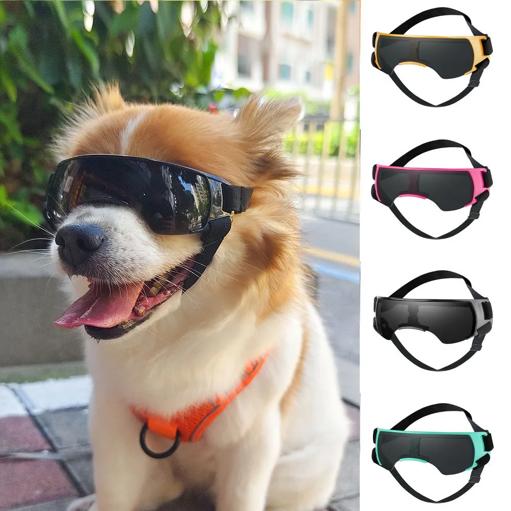 Pet Eye Wear Dog Goggles Small Breed Dog Sunglasses UV Protection Eyewear For Small Dogs Puppy Outdoor Riding Dog Accessories