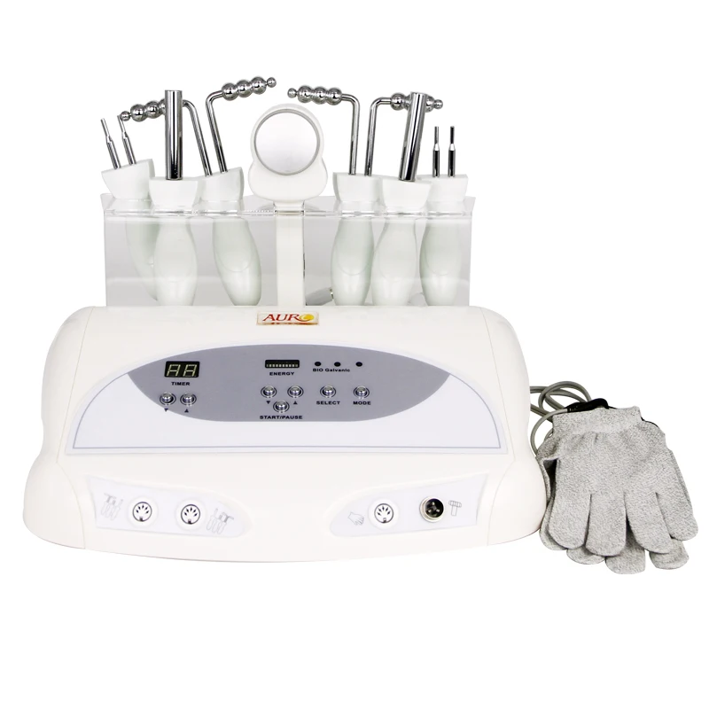 Microcurrent Face Massager Bio Face Lift Machine With Magic Glove Microcurrent Therapy Machine For Rejuvenation