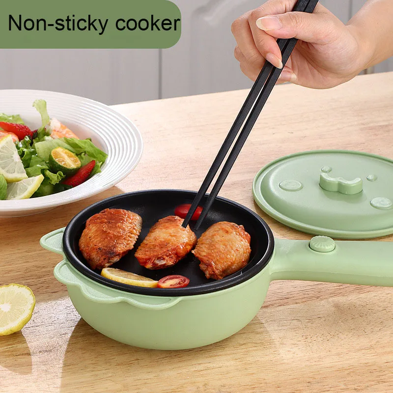 DMWD-máquina de desayuno multifuncional, sartén antiadherente, freidora de tortillas, vaporizador de huevos, máquina para carne, cocina de alimentos de 220V