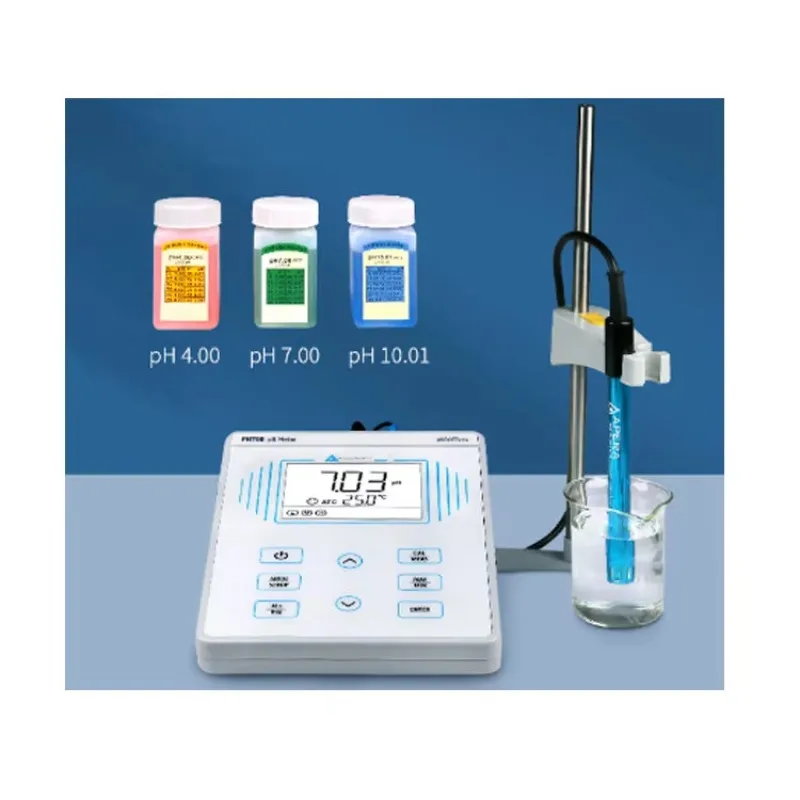 PH700 مقياس درجة الحموضة لسطح المكتب بأسعار معقولة، مقياس حمض محلول المياه في المختبر، محلل جودة المياه متعدد المعلمات #5