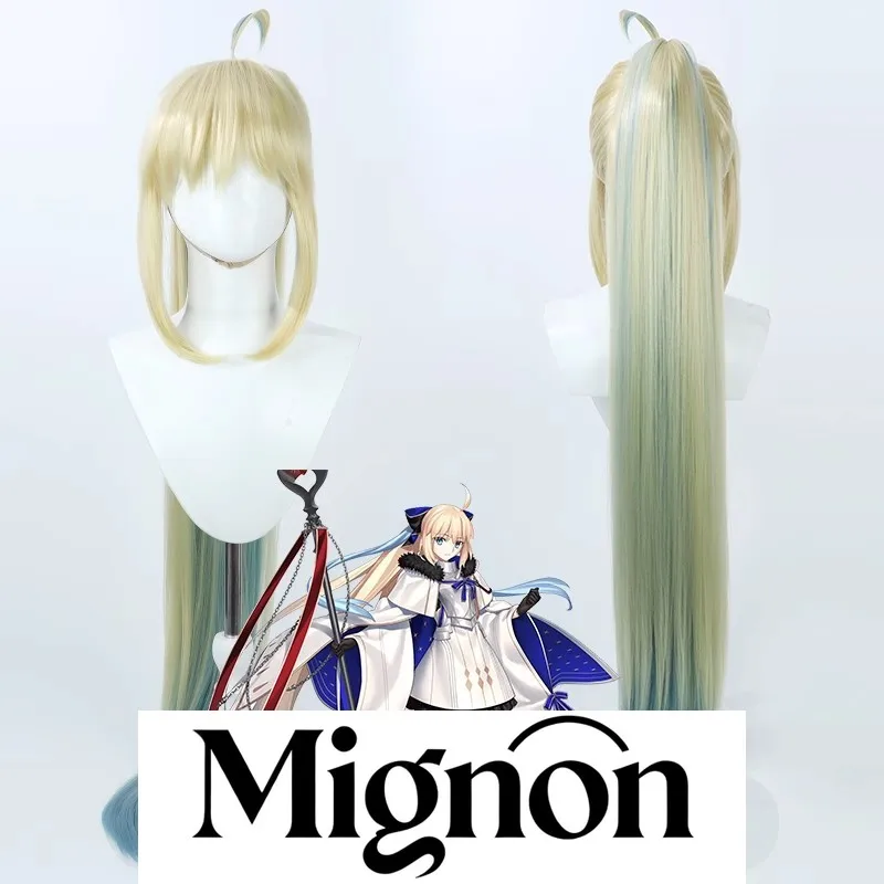

Fate Grand Order Castoria cosplay wig high ponytail Halloween gift
