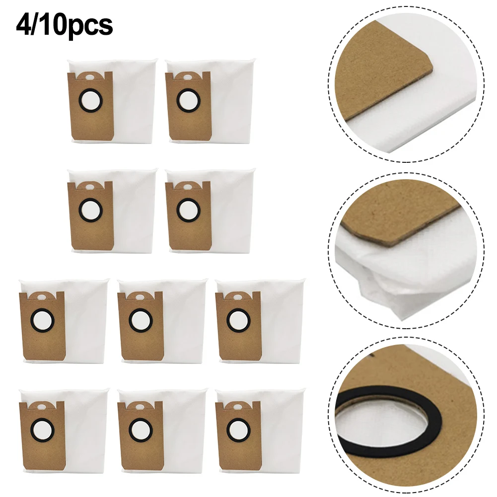 

10pcs Robot Vacuum Cleaner Dust Bag Replacements Parts For Lubluelu SL60D SL61 Vacuum Cleaner Replacement Accessories