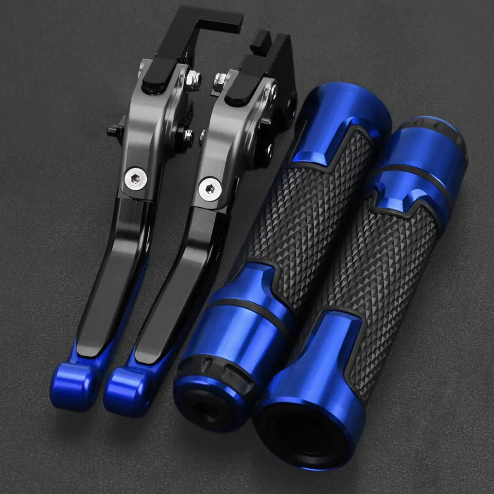 

FOR YAMAHA XV950RACER XV 950 RACER 2016-2018 2017 Motorcycle Adjustable Brake Clutch Lever CNC Foldable Handle Hand Grips Set