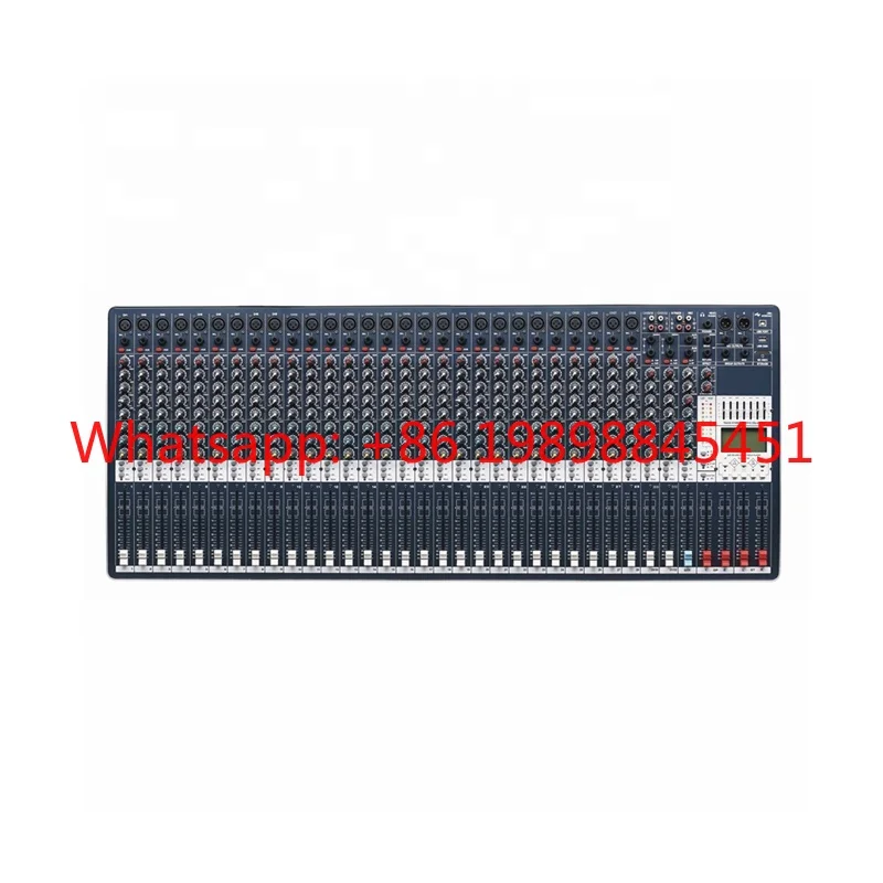 

32CH Professional Audio Mixer Aluminum Alloy Body Triple Decoding Stage Studio Mixing Console
