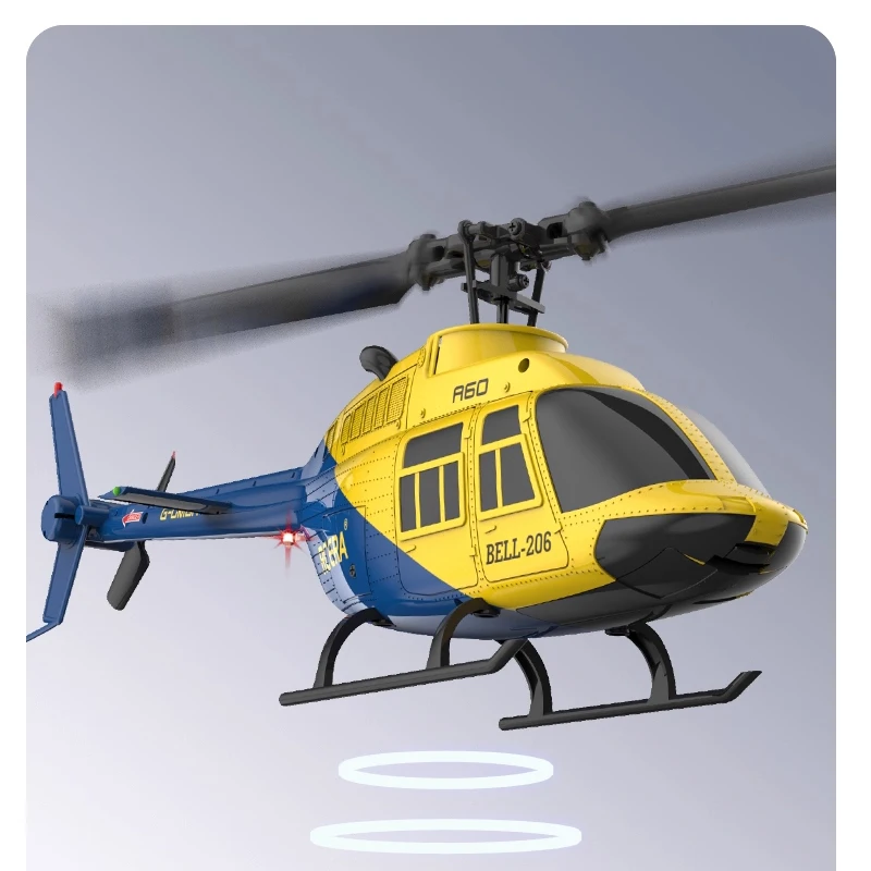 A60 RC Flugzeug Hubschrauber 2,4G 6-Aixs Gyroskop 6CH Höhe Halten Optischen Fluss GLOCK 206 MINI Fernbedienung hubschrauber Spielzeug Für