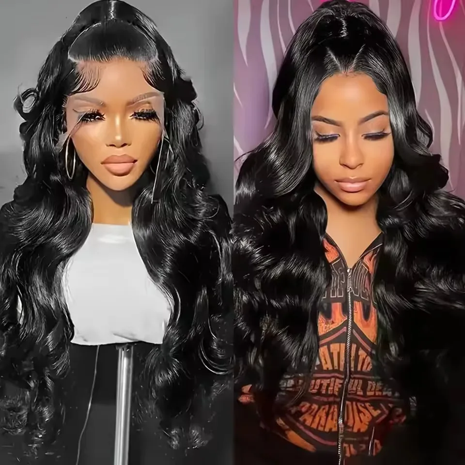 

Парик Body Wave 30-40 дюймов, 13x6 HD Lace Frontal, из натуральных человеческих волос, HD Lace Wig 13x4, предварительно выщипанный, для бразильских женщин