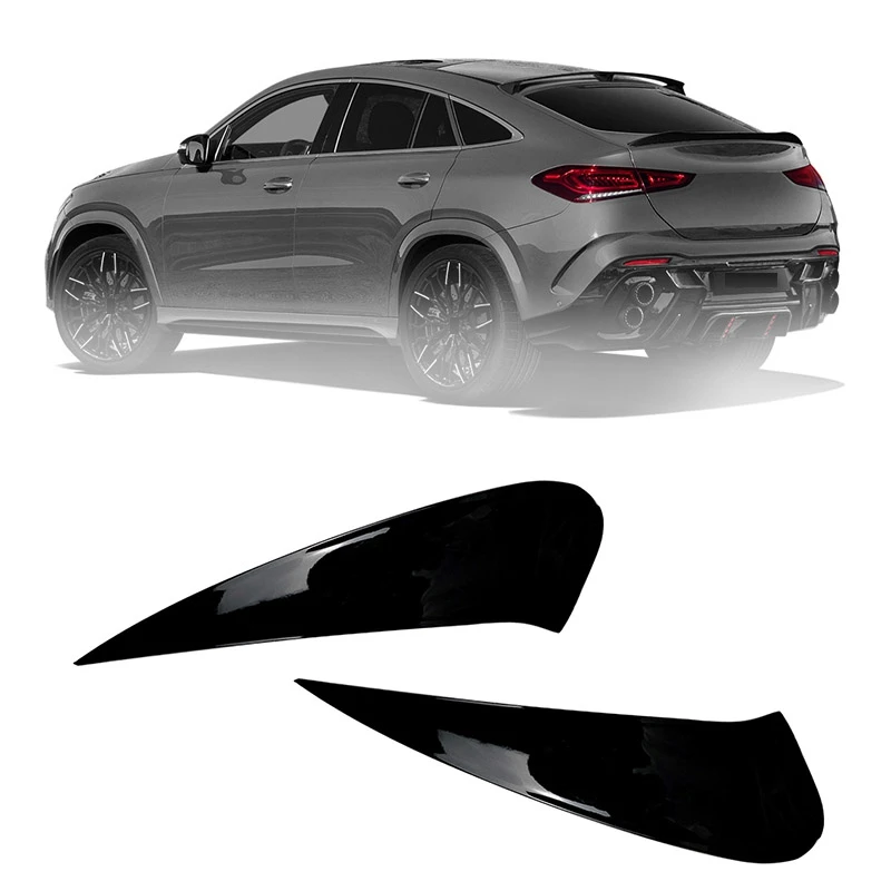 Rear Bumper Splitter Spoiler Rear Fog Light Side Canard Air Vent Trim For Mercedes-Benz GLE Class Coupe C167 2020 2021