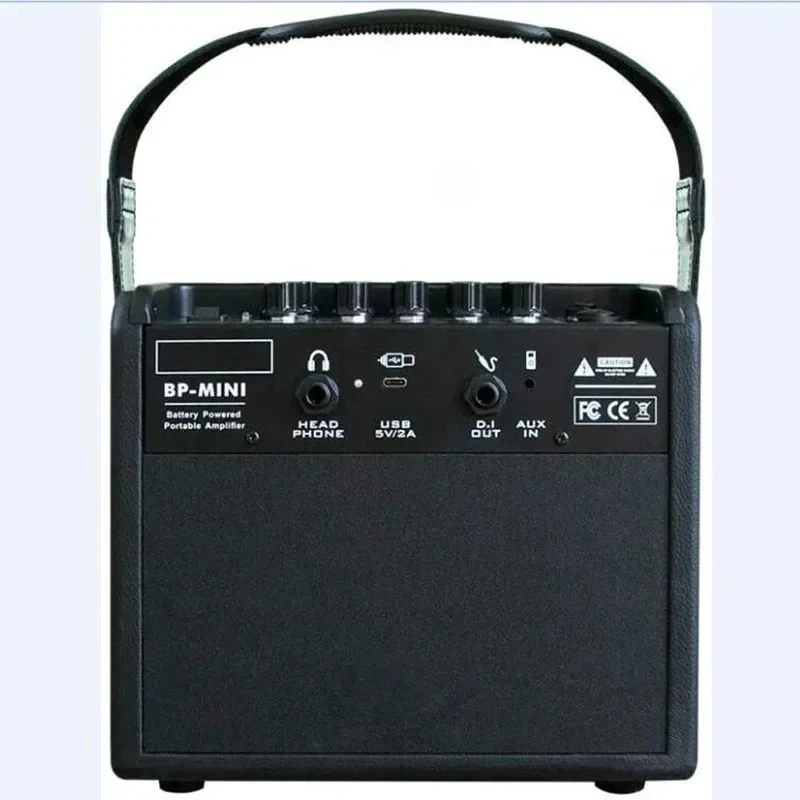 Coolmusic BP Mini Acoustic Electric Guitar Amplifier Speaker Portable Compact Combo Rechargeable Bass Amp + Treble Reverb Chorus