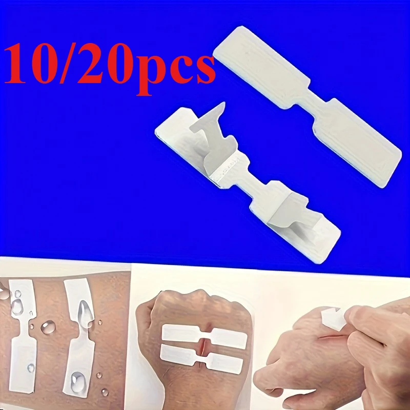 Cinta de sutura de 10/20 piezas para almacenamiento en el hogar, deportes al aire libre y viajes: material ligero, compacto y no tejido, para viajes