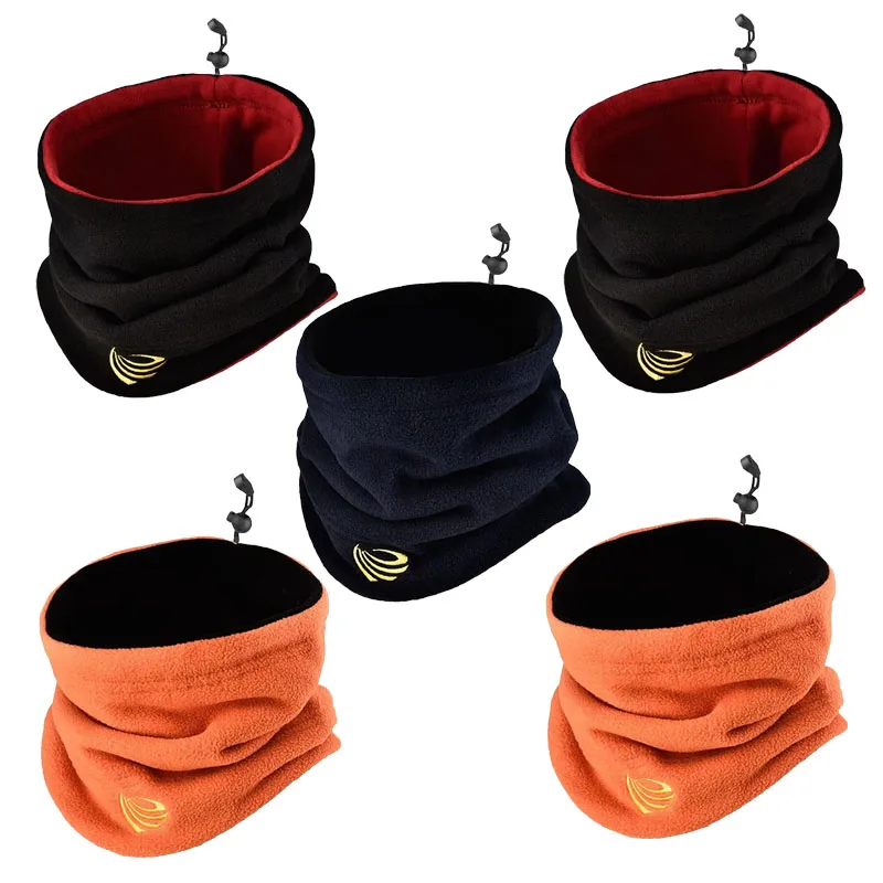 3/1Pcs Winter Camping Fleece Neck Ski Tube Scarf Snowboard Half Face Mask Face Cover For Men & Women Outdoor Cold-proof Collar