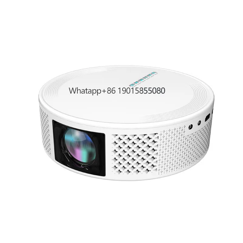 200 Inch Huge Screen 4k Video Decoding T269 Smart Projector Dual Band Wifi Android 9.0 Hifi Speaker Projector Factory